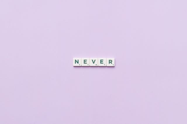 Never Surrender Never Give Up Quote
